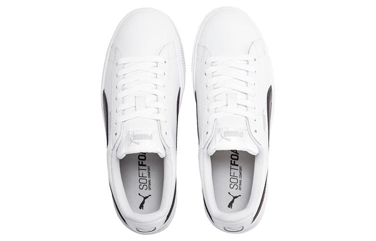 (WMNS) PUMA Vikky Stacked 'White Black' 369143-07 - 3