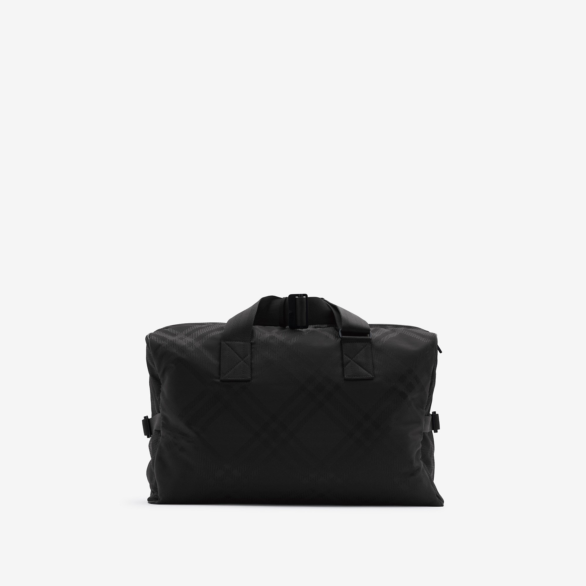 Check Jacquard Weekend Bag - 5