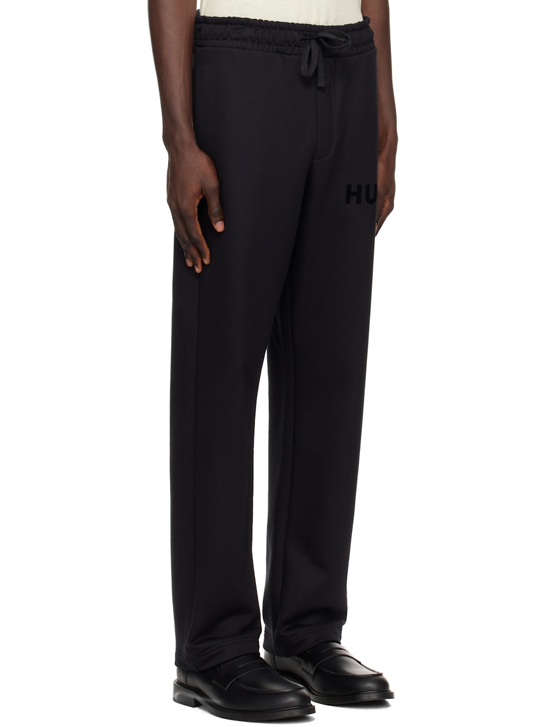 Black Jersey Sweatpants - 2