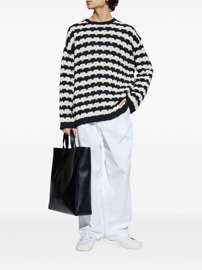 Moschino striped sweater outlook