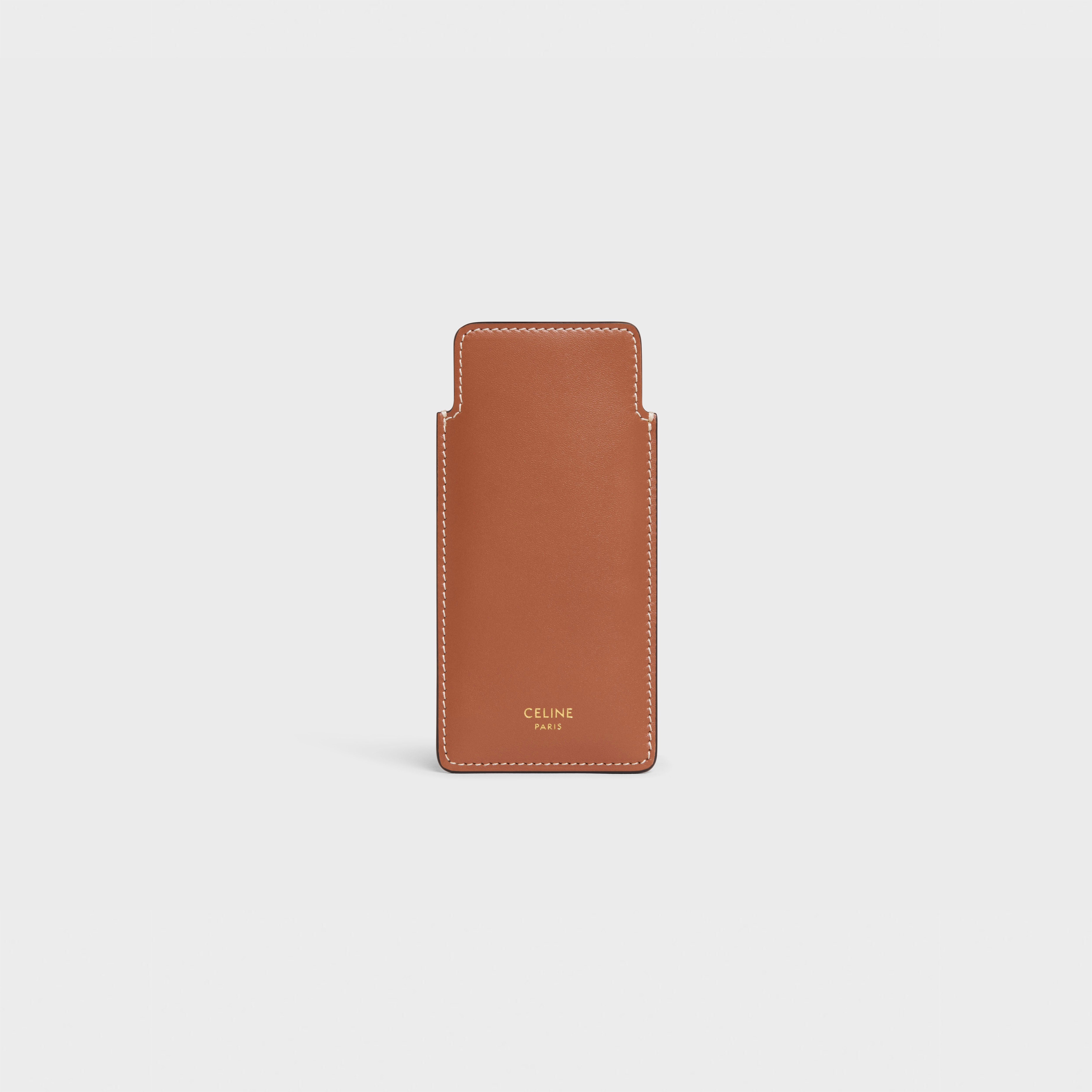 Small Hair Comb With Case in Smooth Calfskin - 2