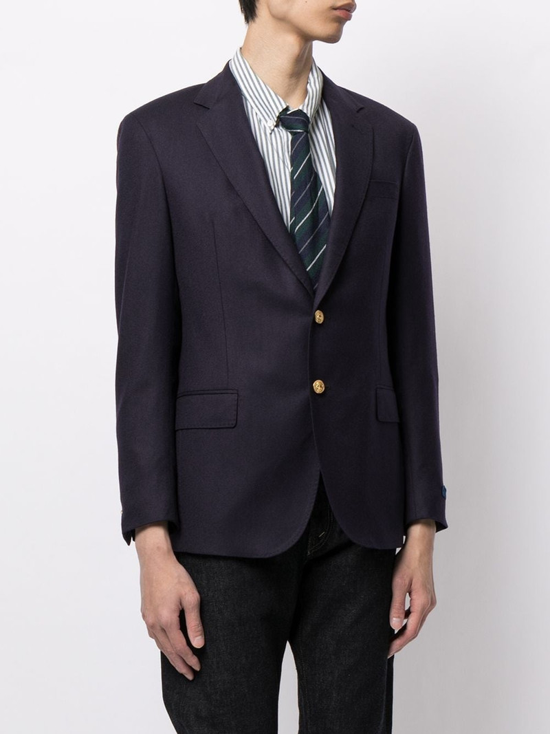 single-breasted wool blazer 3
