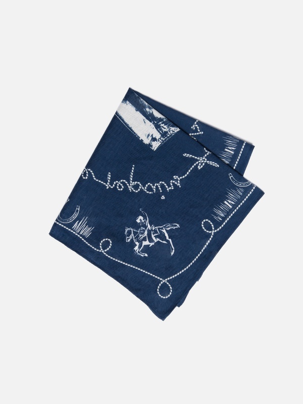 Ingrid Bandana Free Repairs Navy - 2