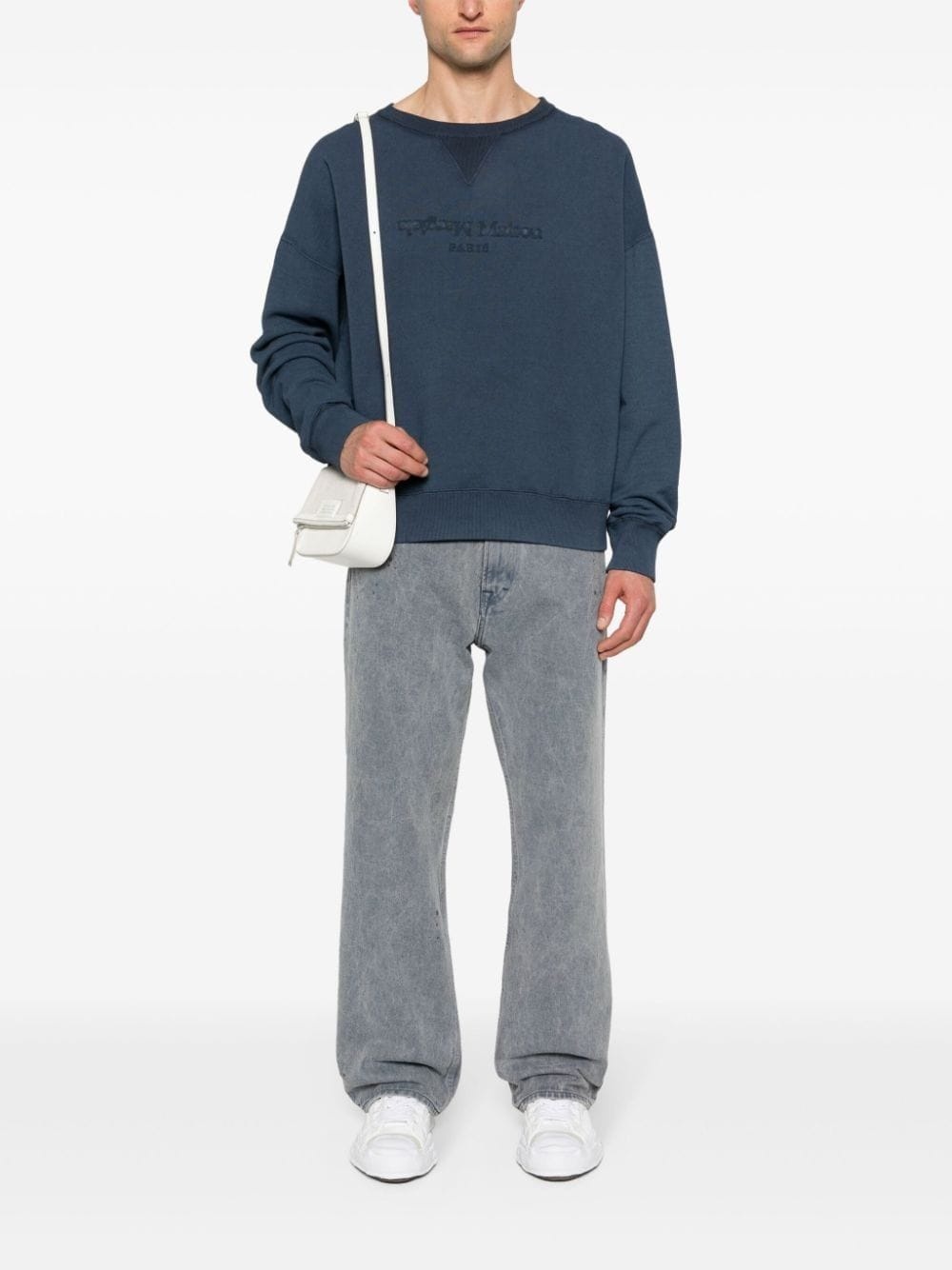 Reverse cotton sweatshirt - 2