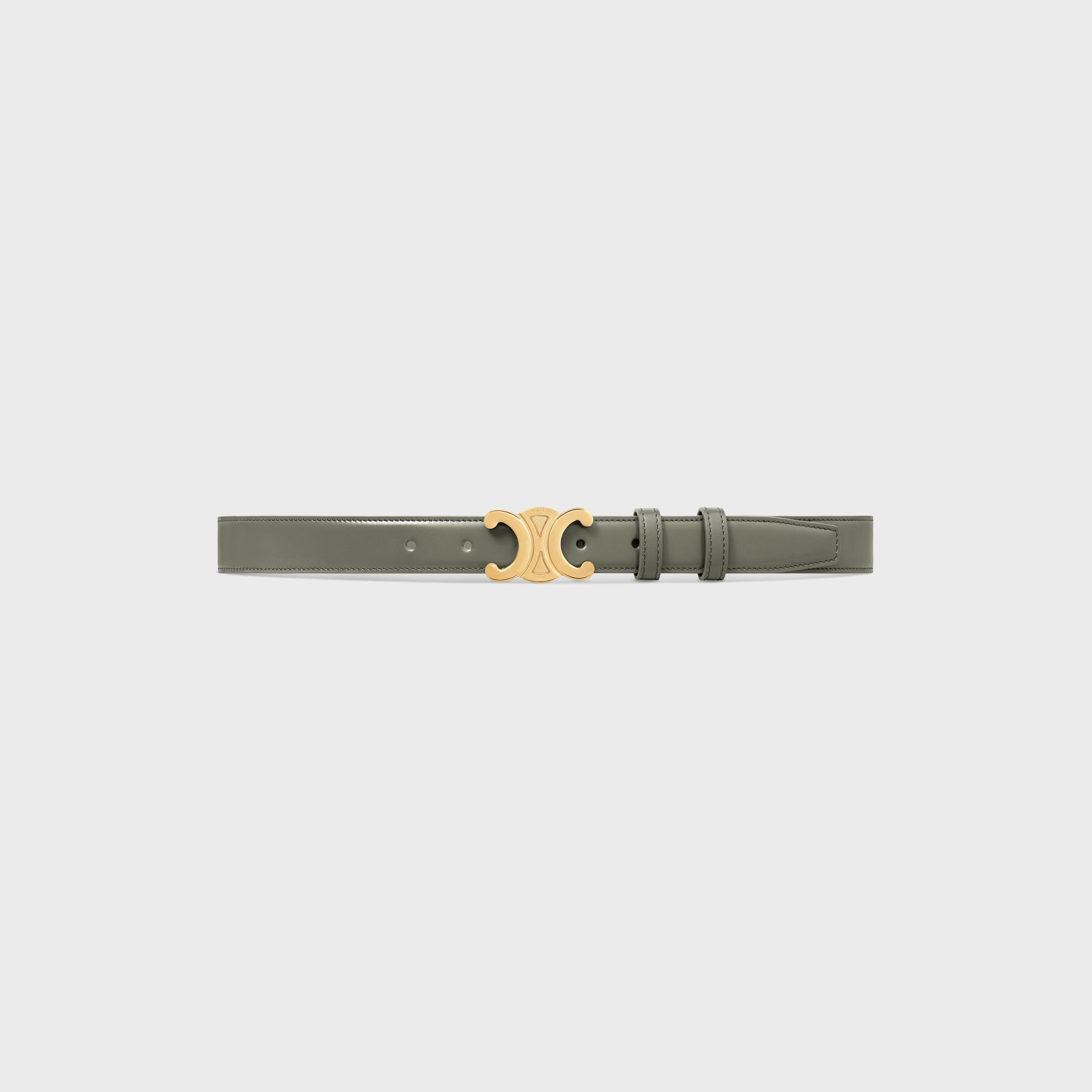 Medium Triomphe Belt in Taurillon Leather - 2