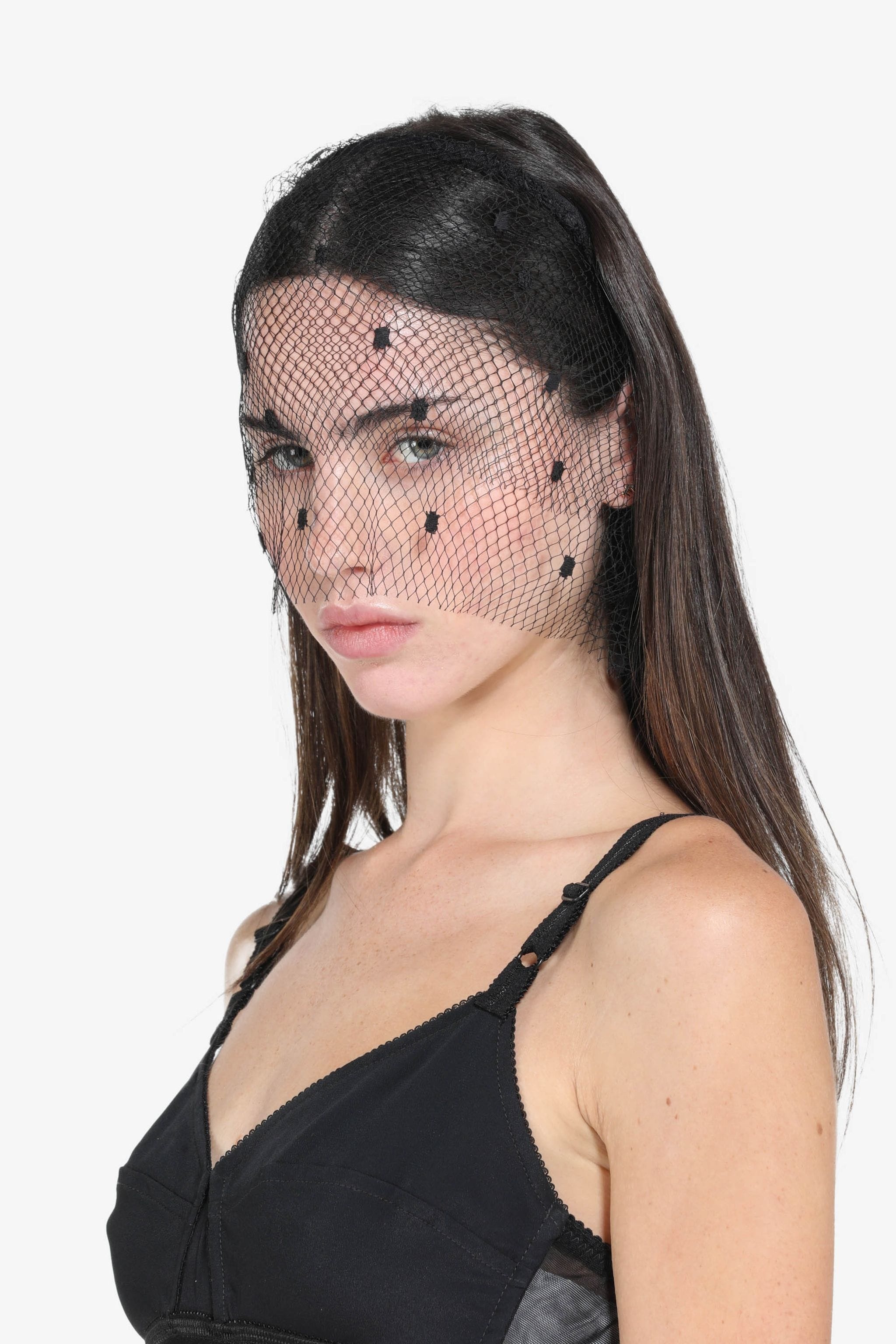 NET VEIL HAIRBAND - 2