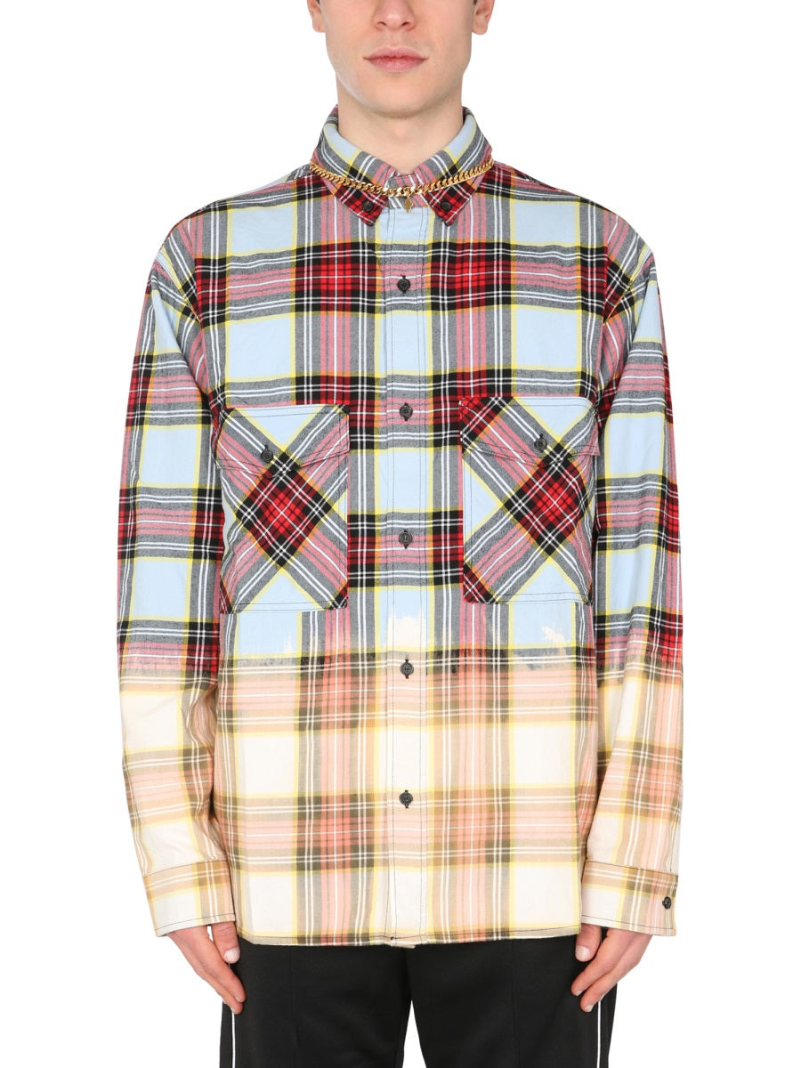 Shirt With Check Print - 1