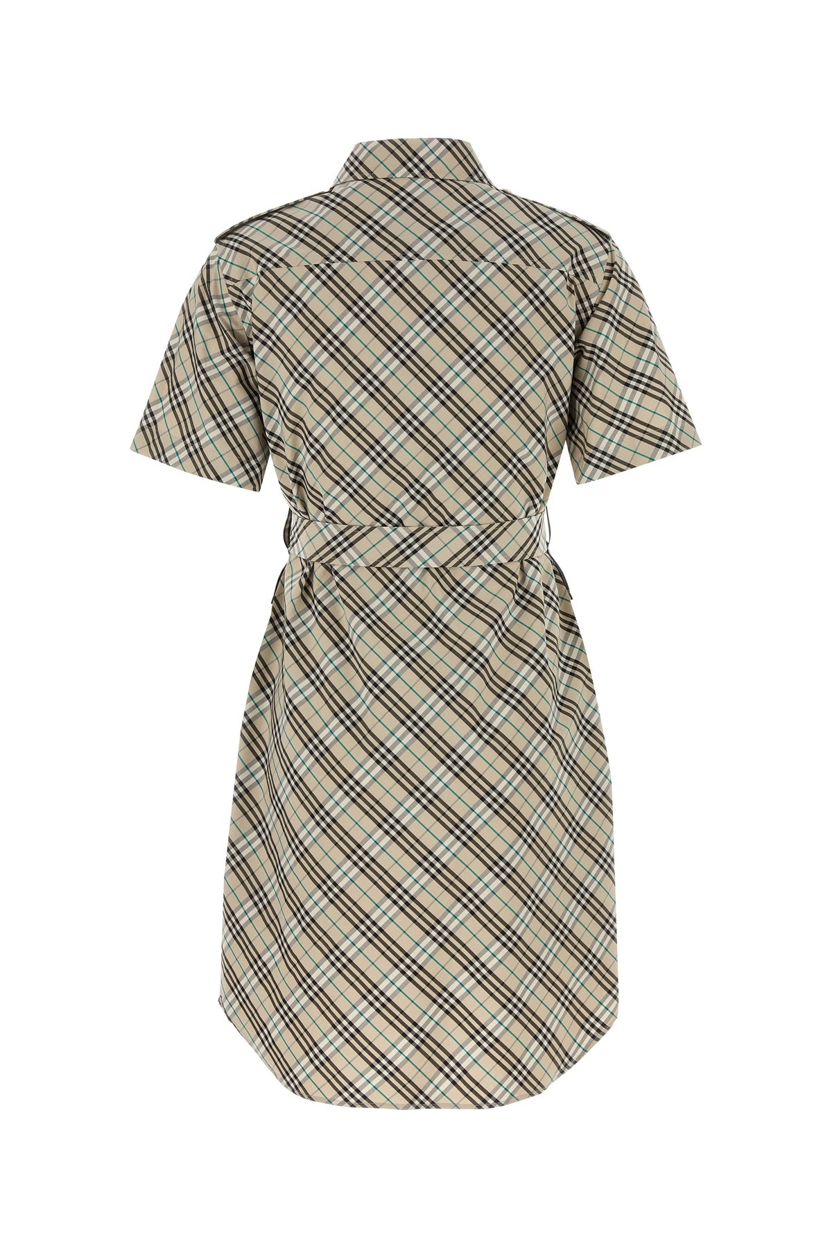 ワンピース BURBERRY Embroidered Poplin Shirt Dress Burberry Embroidered Poplin Shirt Dress | Balardi