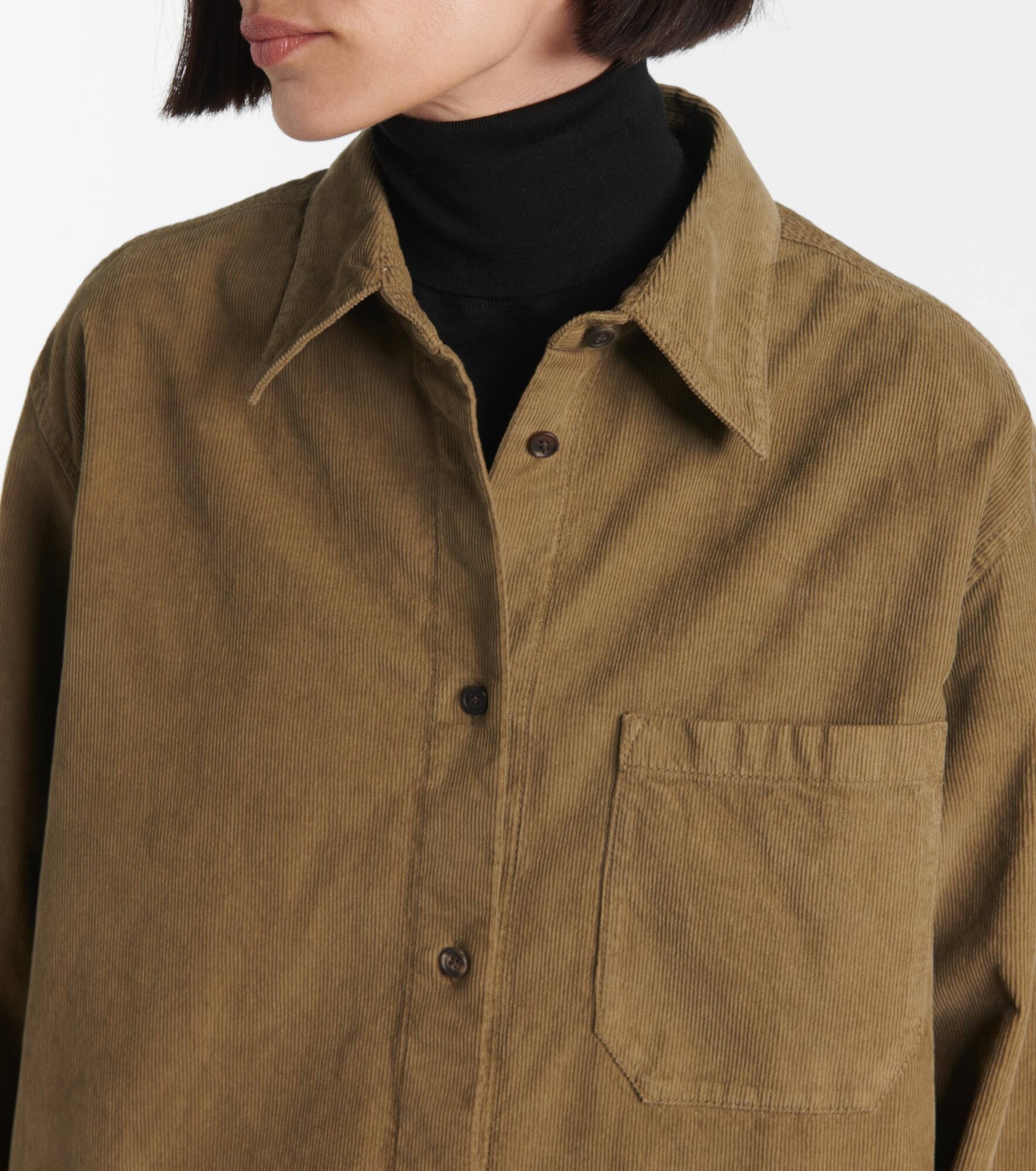 Idro cotton corduroy shirt - 4