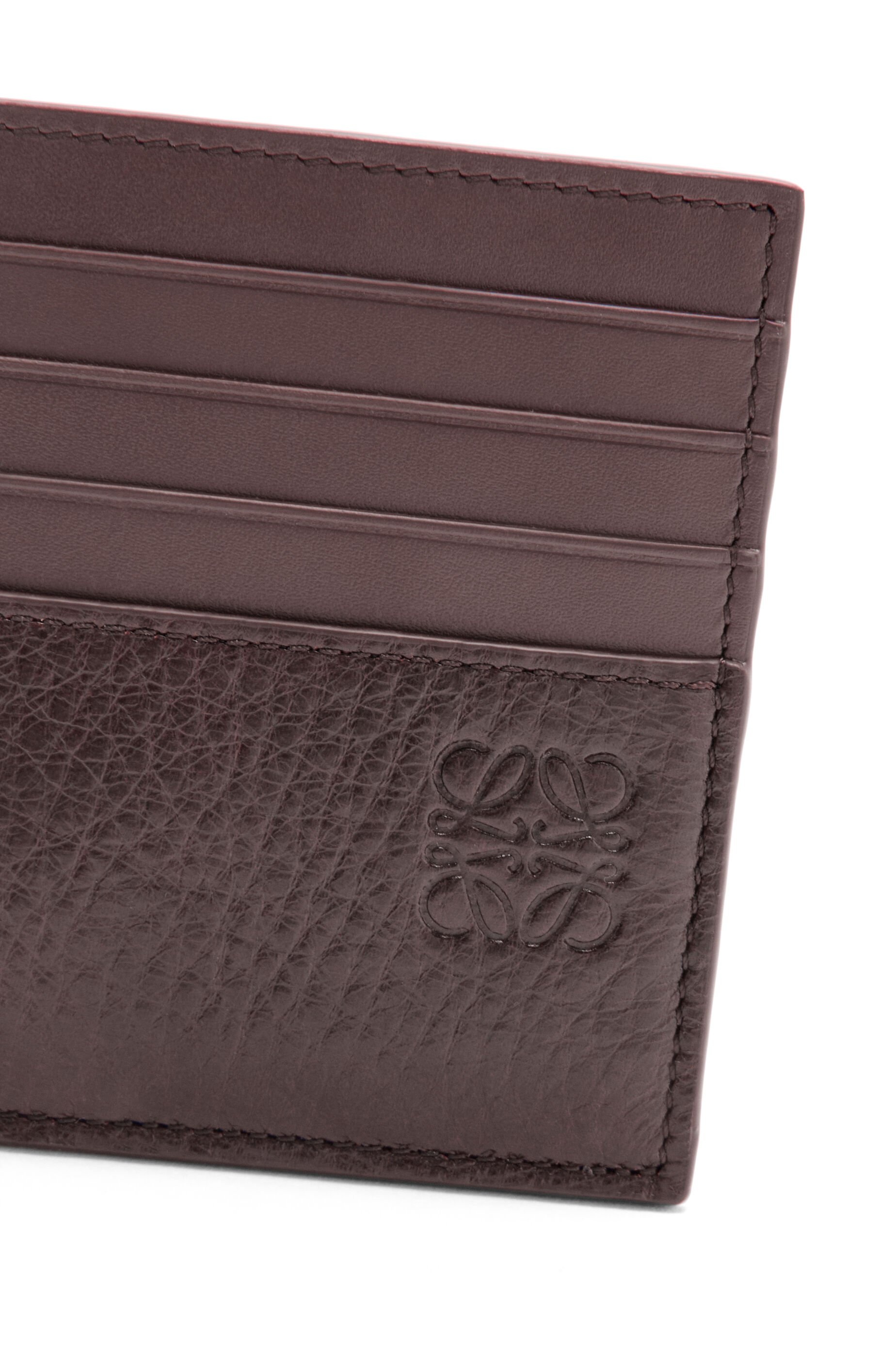 Open cardholder in deerskin - 4