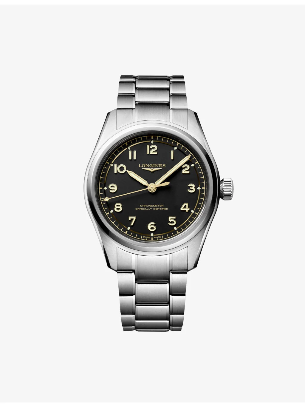 Spirit Pilot 39mm Stainless Steel Automatic Watch - 1