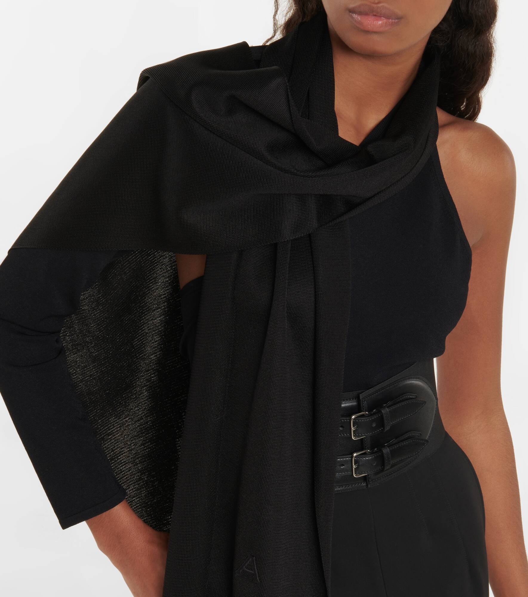 Embroidered scarf - 3