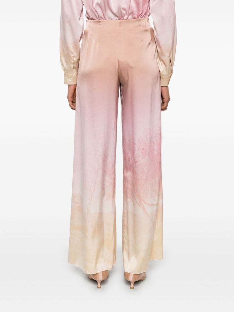 illustration-print trousers 4
