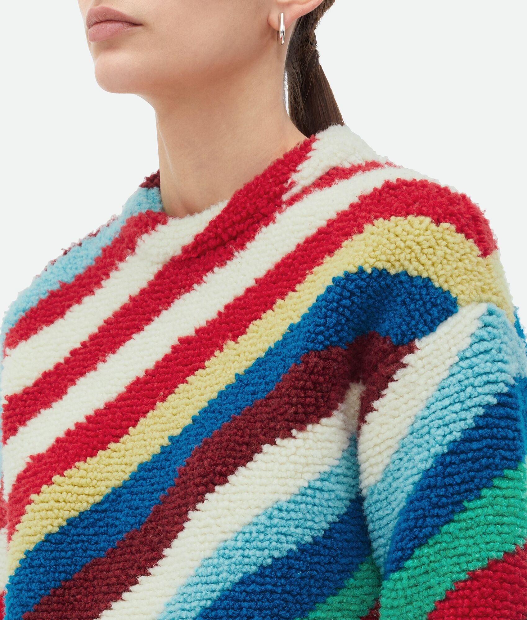 Striped Wool Jumper - 4