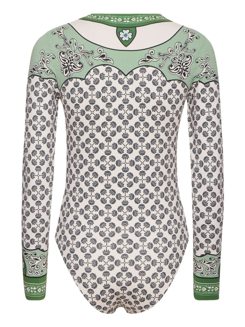 La DoubleJ patterned surf suit outlook