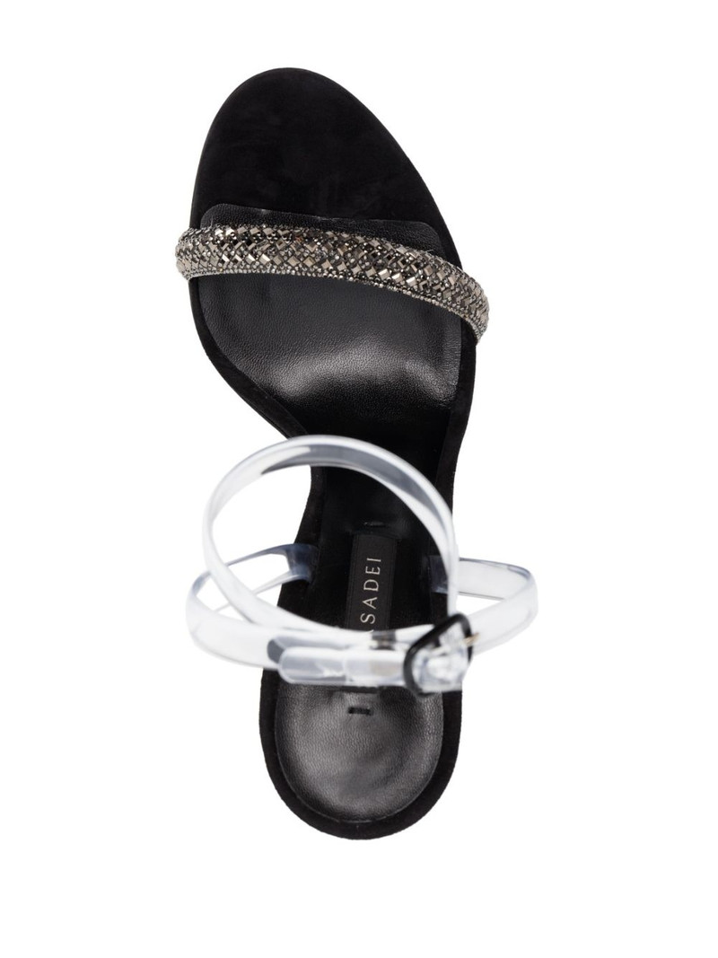 Stratosphere 110mm crystal-embellished sandals 4