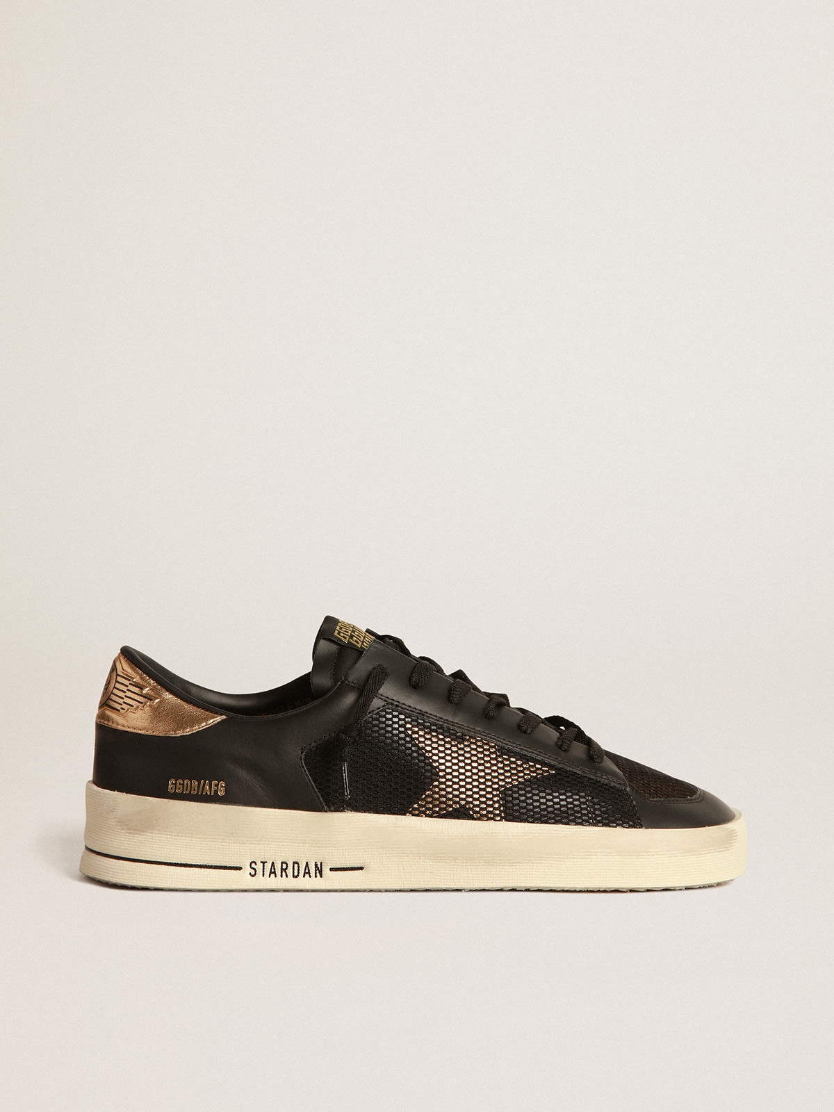 Stardan sneakers in leather with mesh inserts - 1