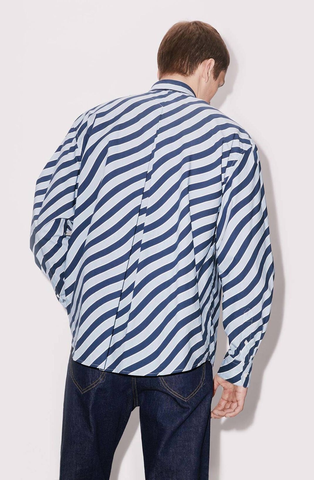 'Wavy Stripe' casual shirt - 5