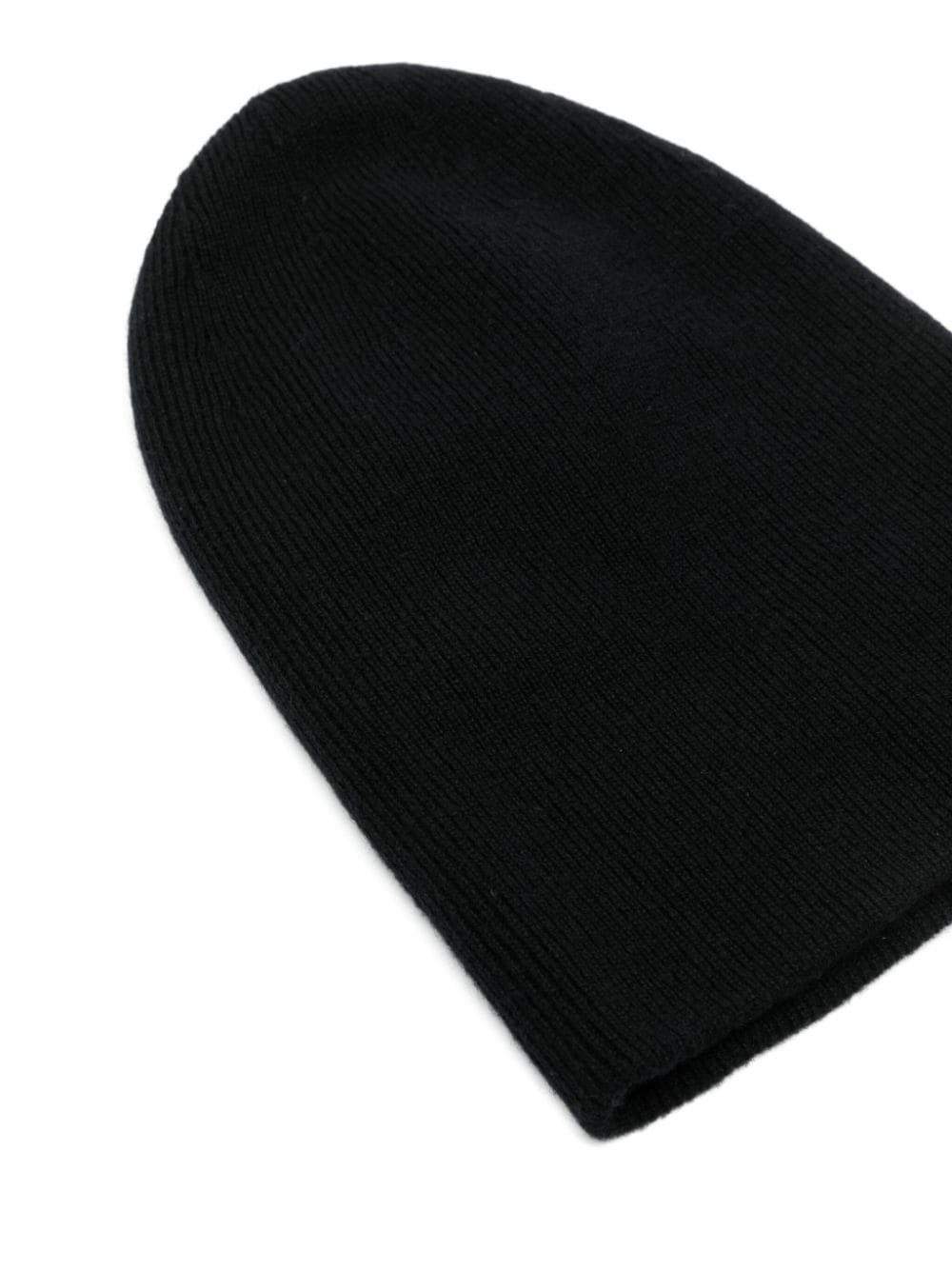 ribbed cotton beanie - 2