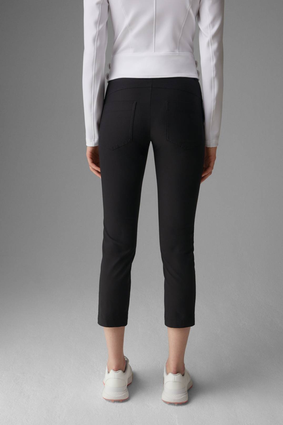 KERI 7/8 FUNCTIONAL PANTS IN BLACK - 3