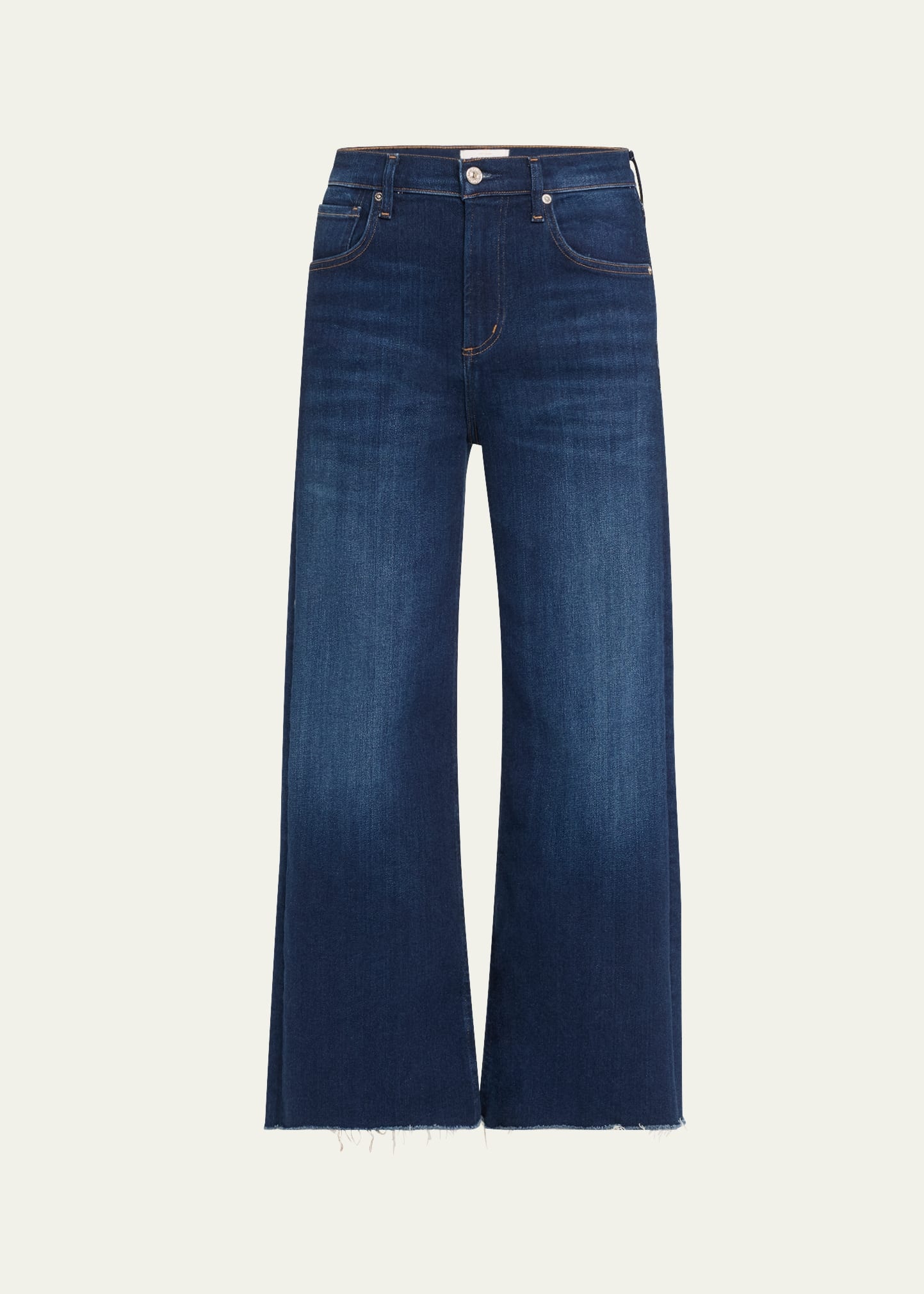 Lyra Wide-Leg Cropped Jeans - 1