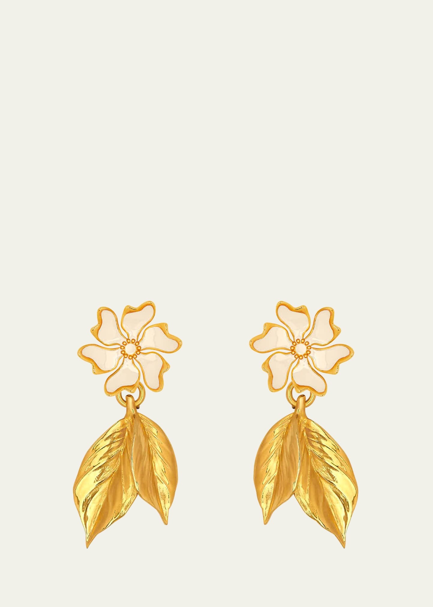 Cherry Blossom Dangle Earrings - 1