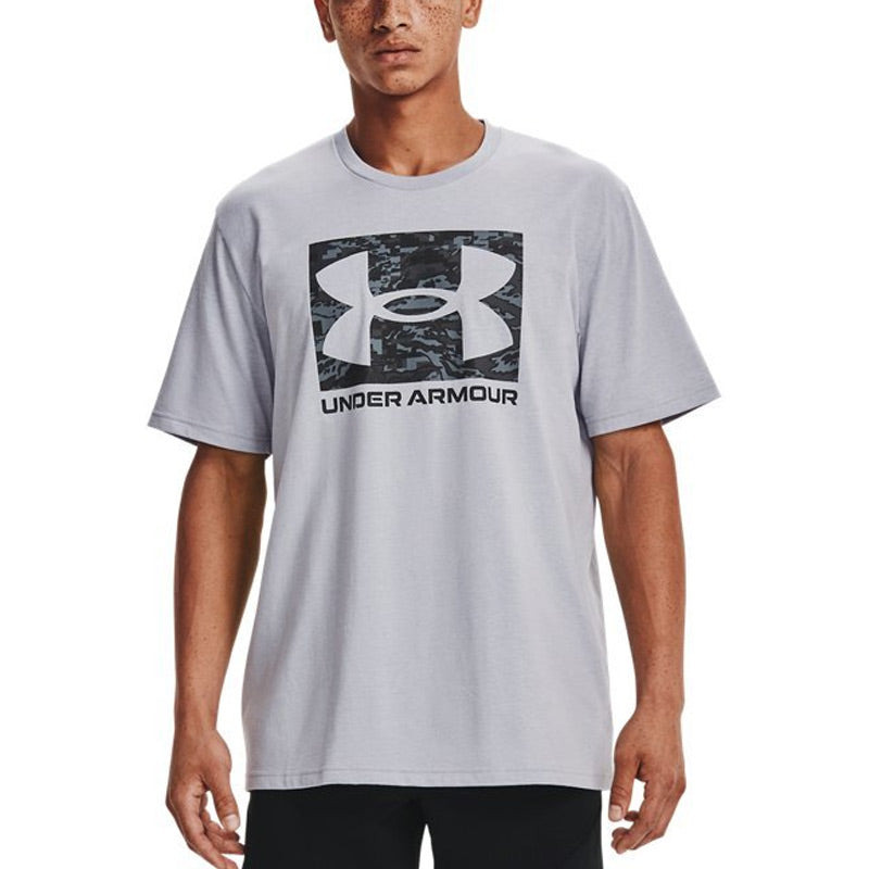 Under Armour ABC Camo Boxed Logo Short Sleeve T-shirt 'Light Grey' 1361673-011 - 3