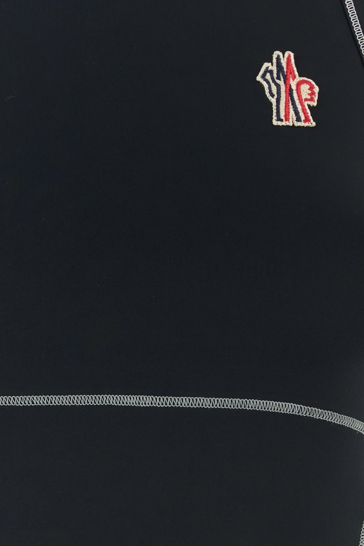 Black stretch nylon top - 3