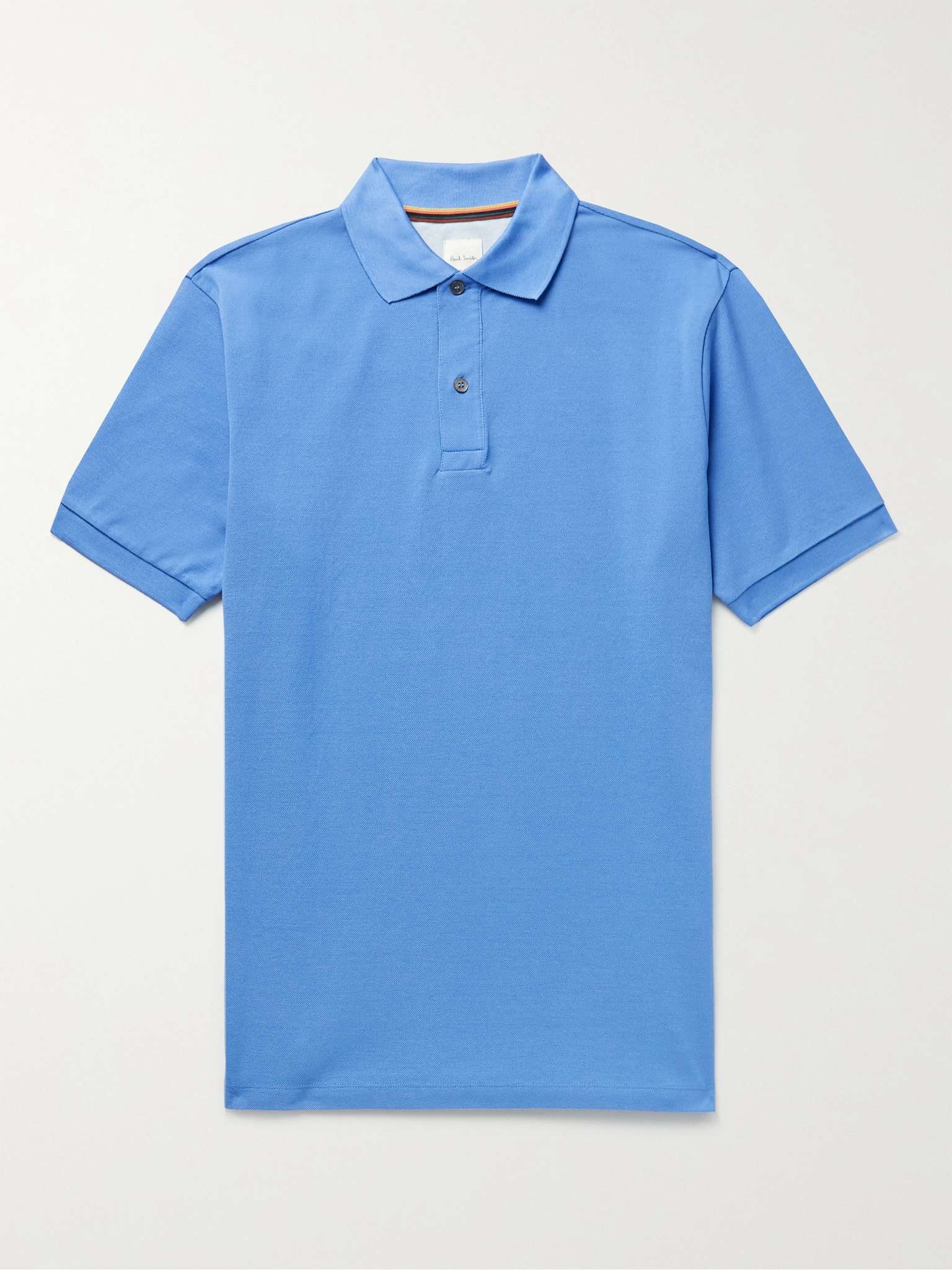 Slim-Fit Cotton-Piqué Polo Shirt - 1