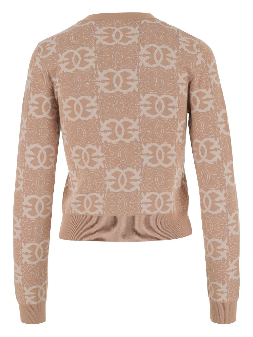 Love Birds-print crew-neck sweater - 2