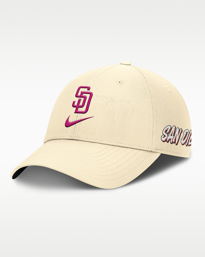 San Diego Padres City Connect Club Men's Nike Dri-FIT MLB Adjustable Hat 1