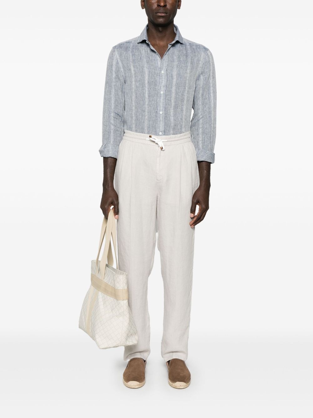 linen trousers - 2