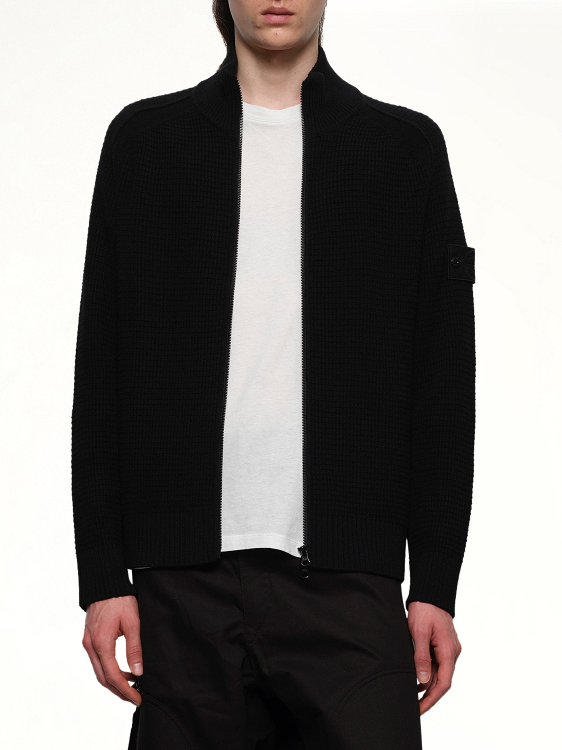 510008 Knit Cardigan in Black - 6