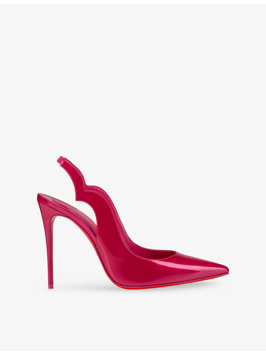 Hot Chick Sling 100 Patent-Leather Courts - 1