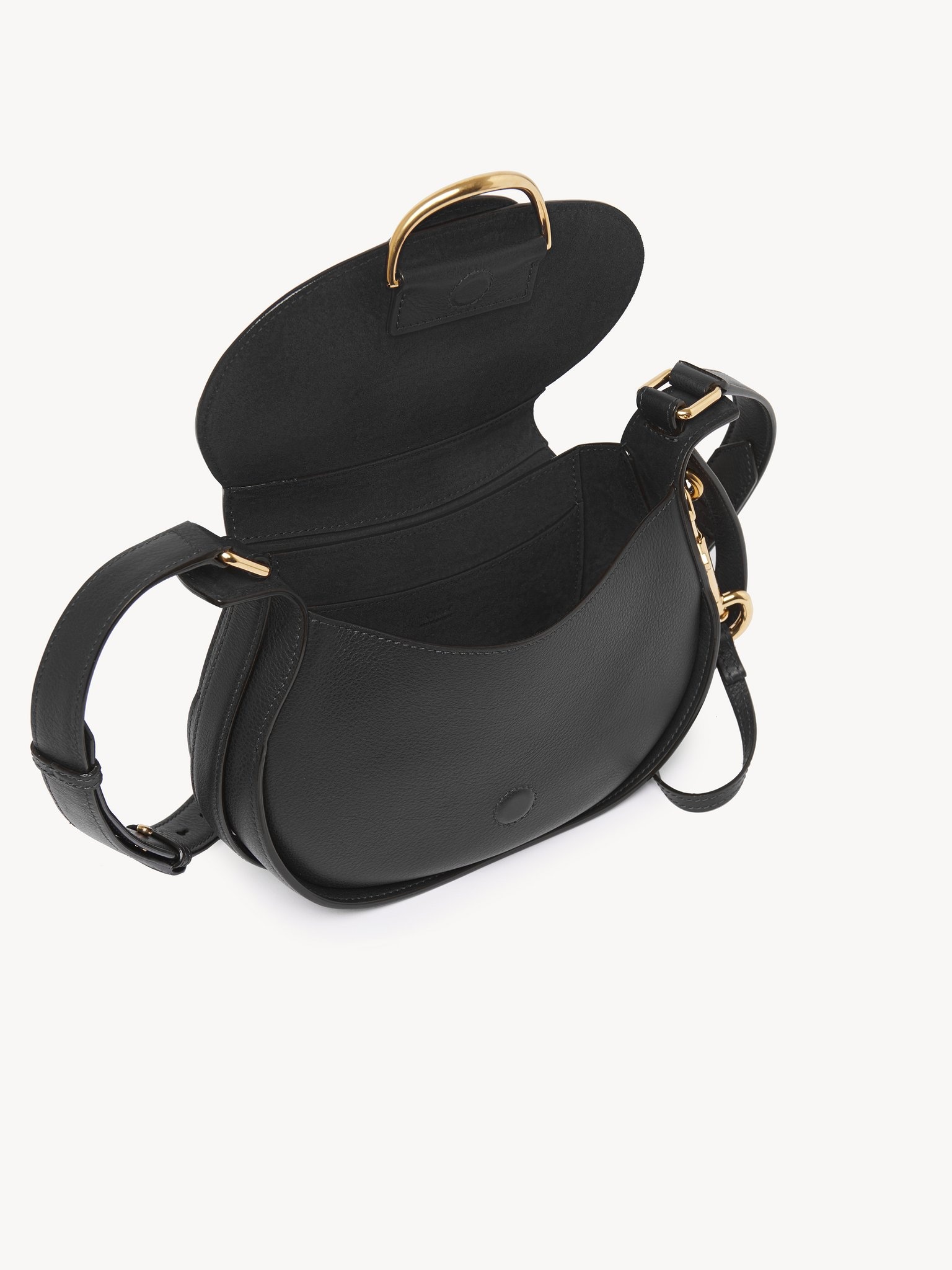 SMALL CHLOÉ RIDE CROSSBODY BAG IN SOFT LEATHER - 6