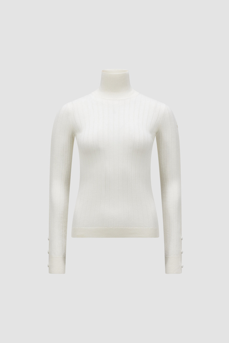 Wool & Cashmere Turtleneck Sweater - 1