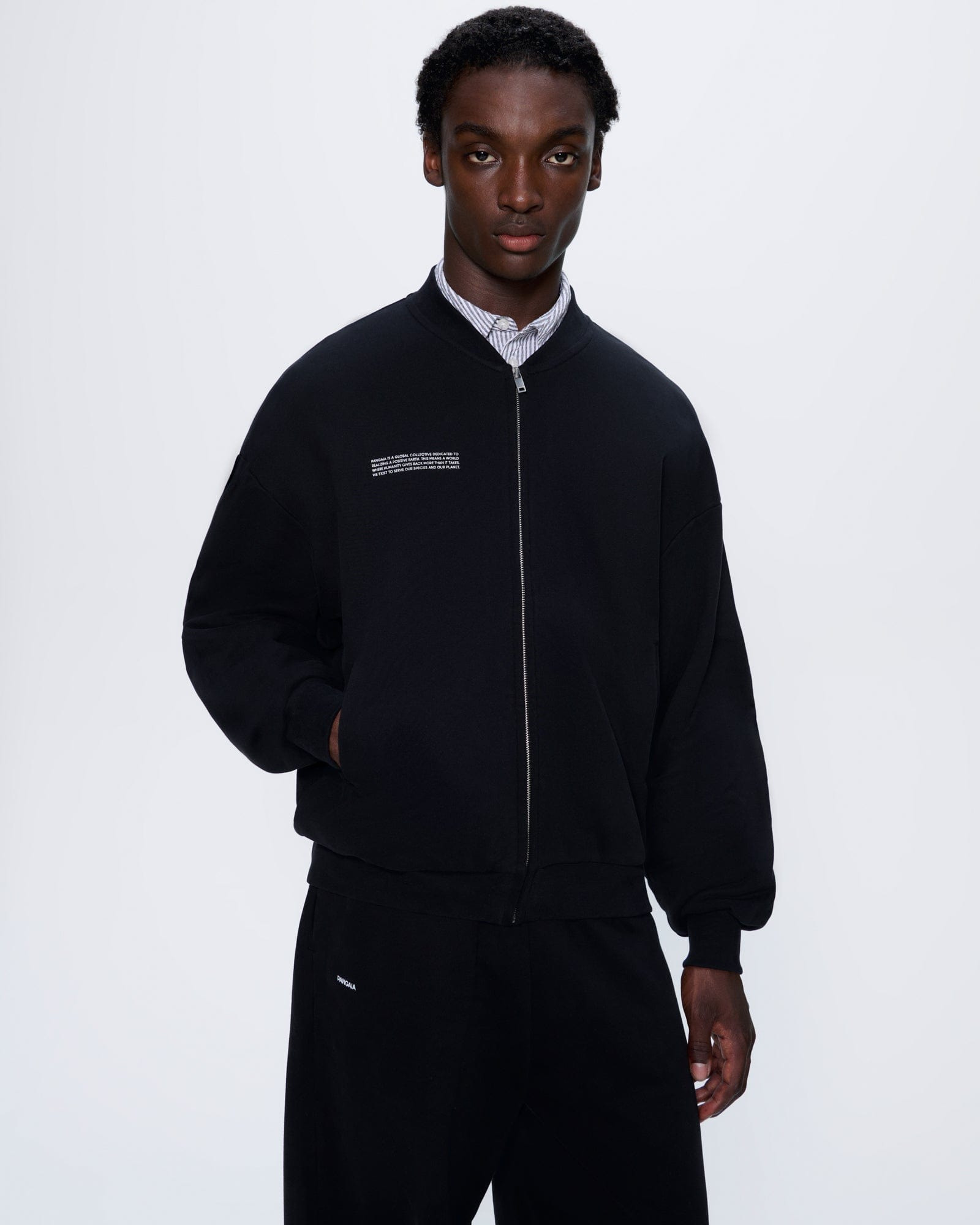 Mens 365 Midweight Bomber Jacket - Black - 3