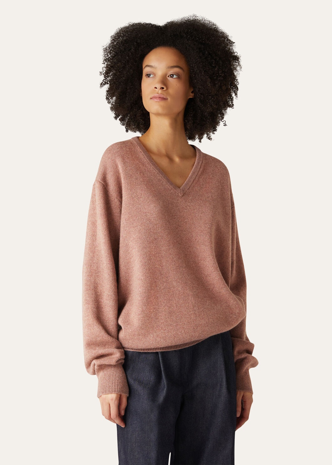 Loro V-Neck Sweater - 10
