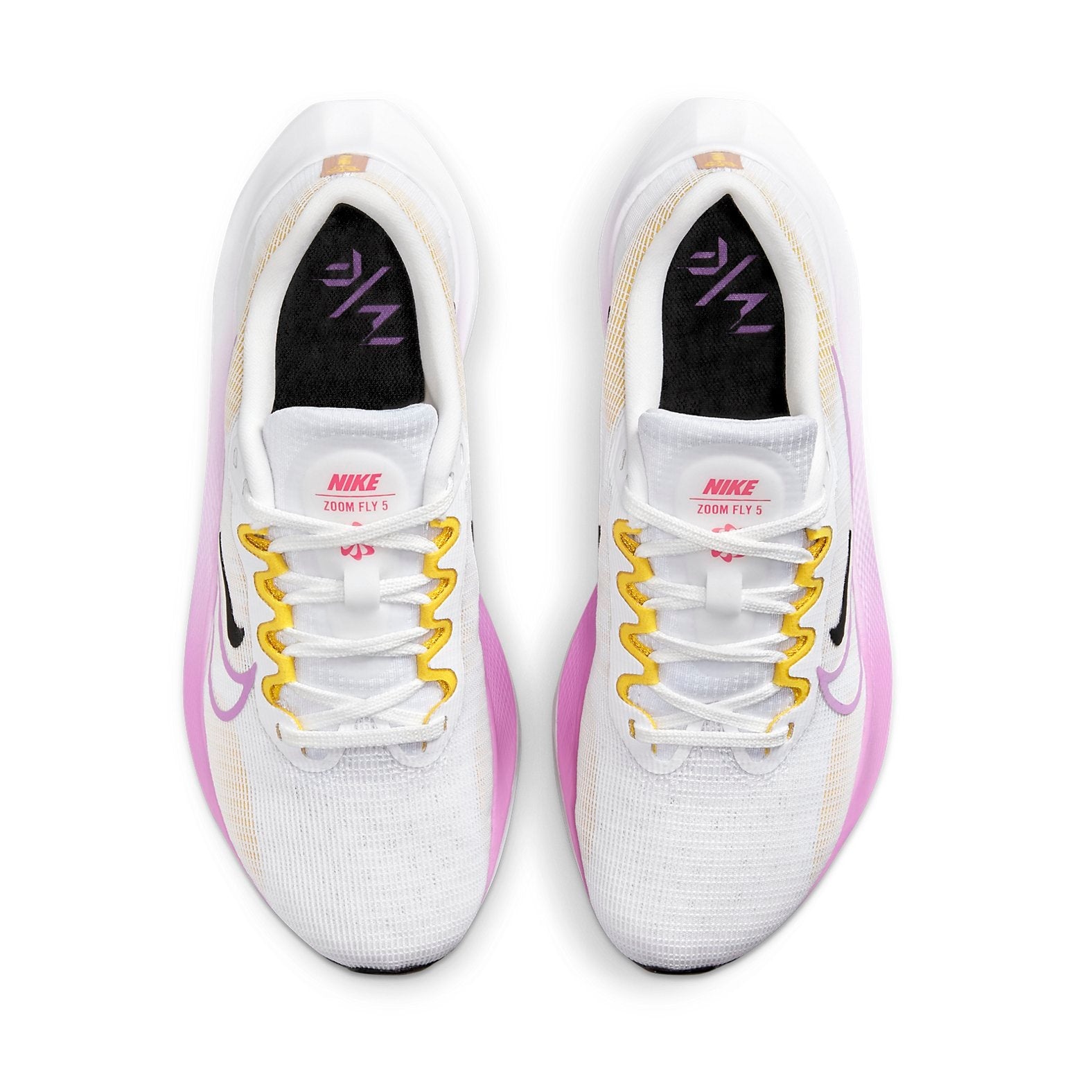 (WMNS) Nike Zoom Fly 5 'White Rush Fuchsia' DM8974-100 - 4