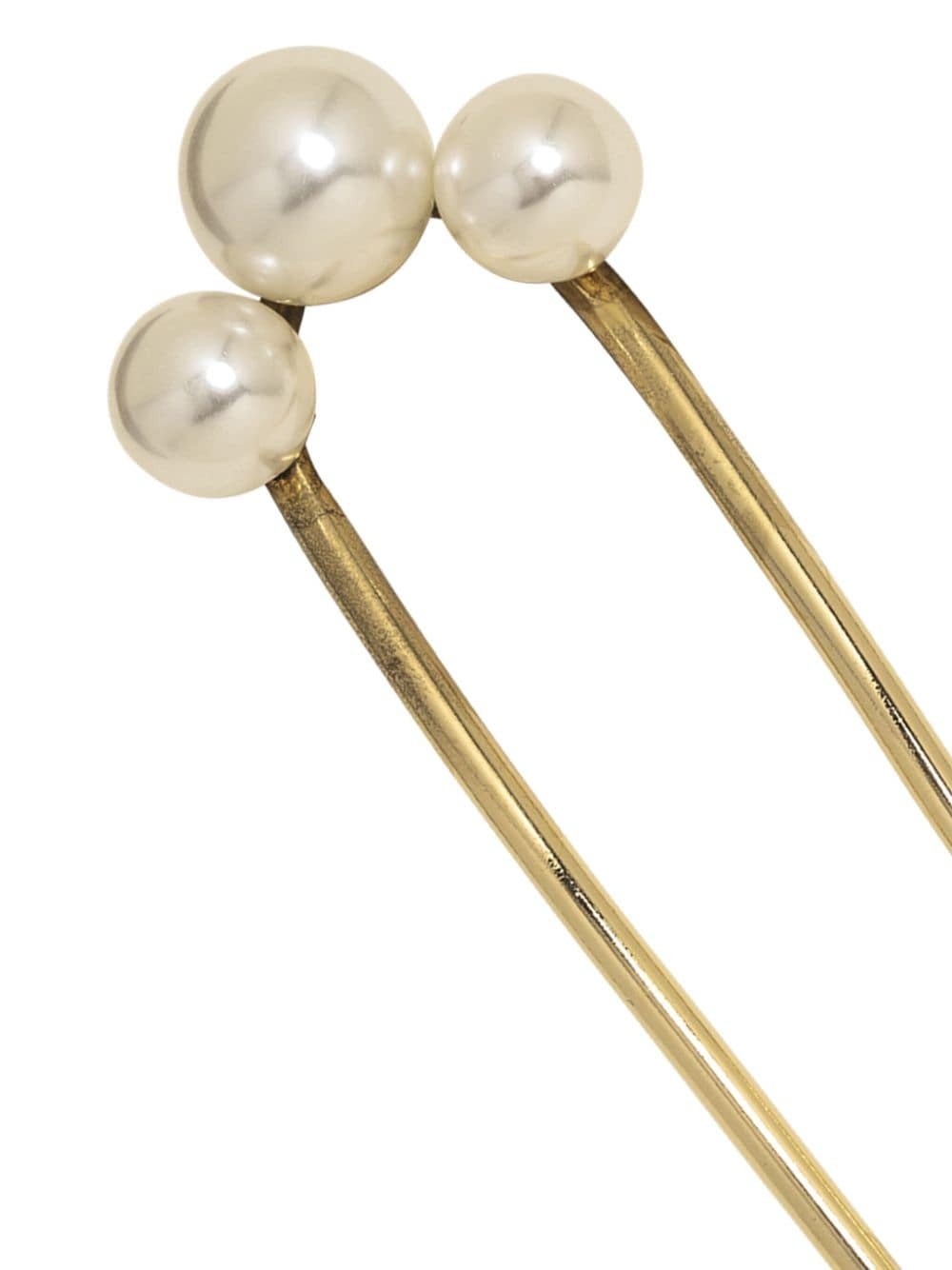 Gretel crystal pearl hairpin - 2