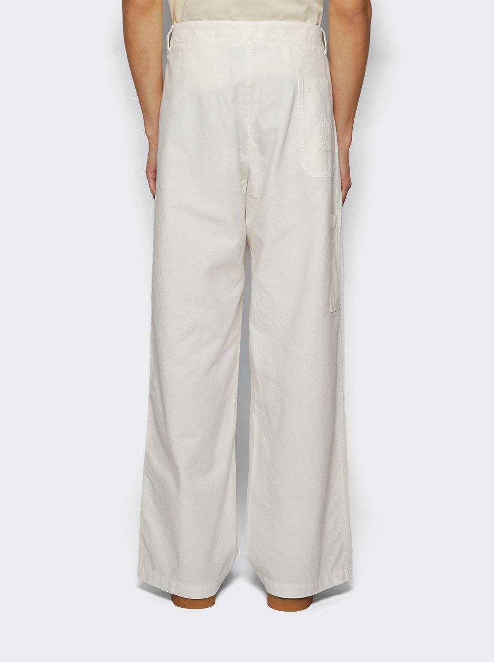 Monogram Workwear Pants Off White - 5