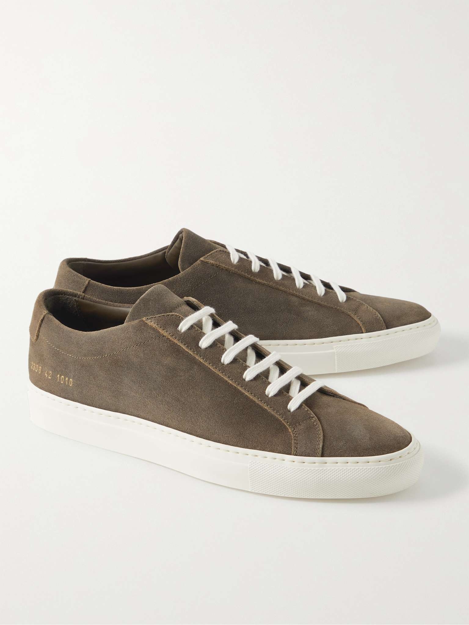 Original Achilles Waxed-Suede Sneakers - 4