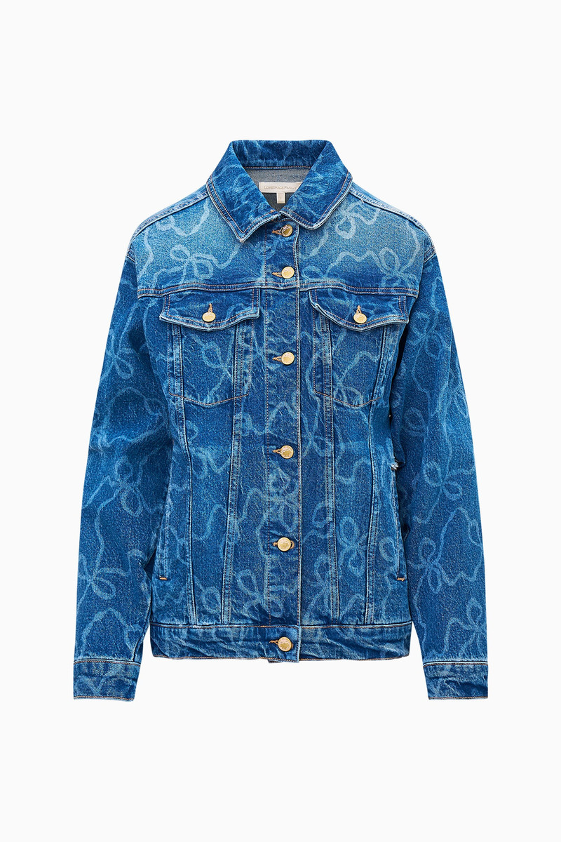 Valette Bow Denim Jacket 1