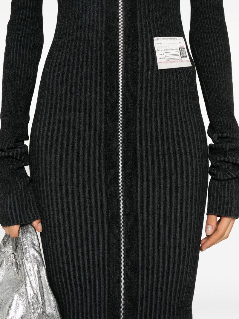logo-patch midi dress 5