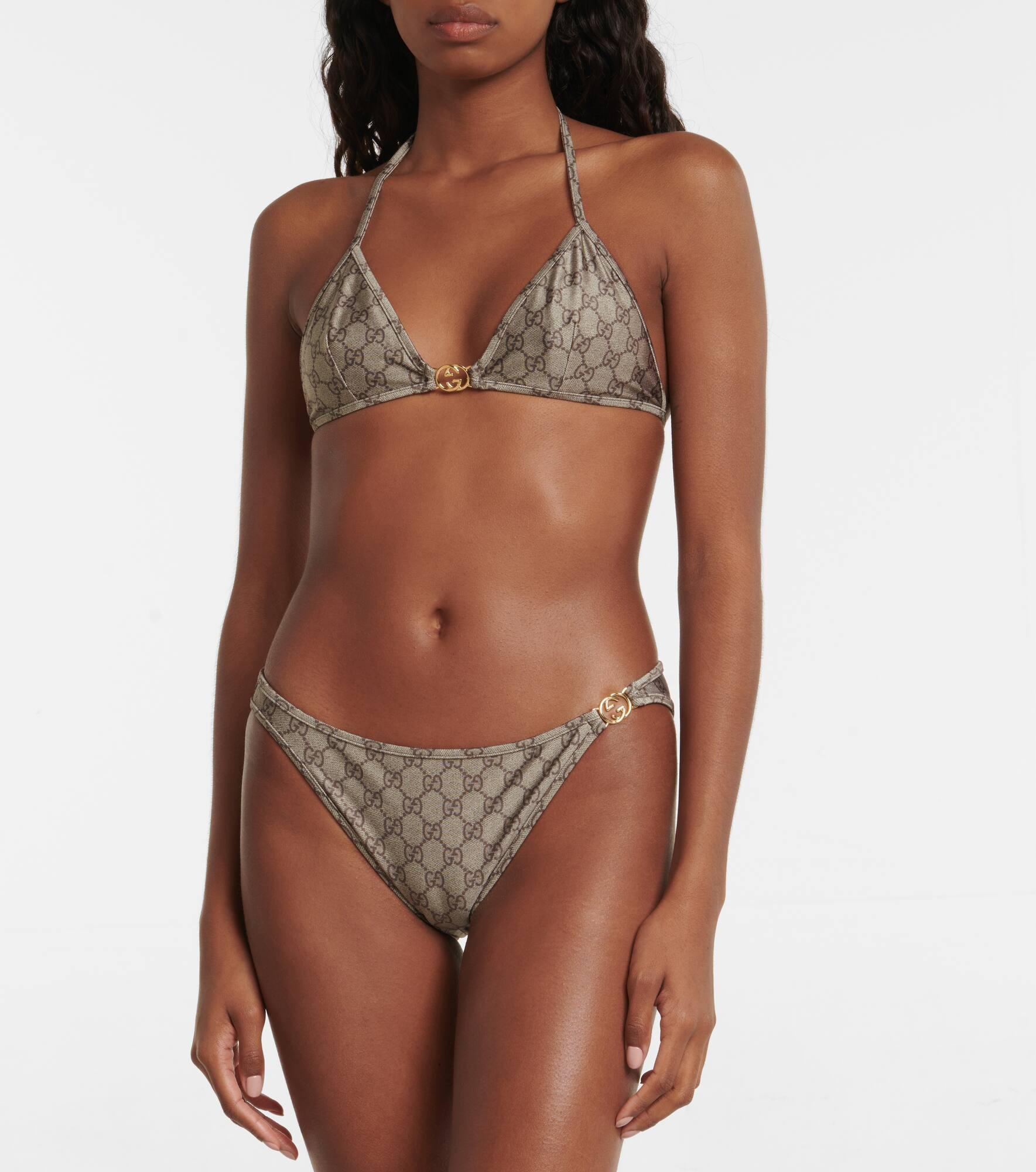 GG halterneck bikini - 2