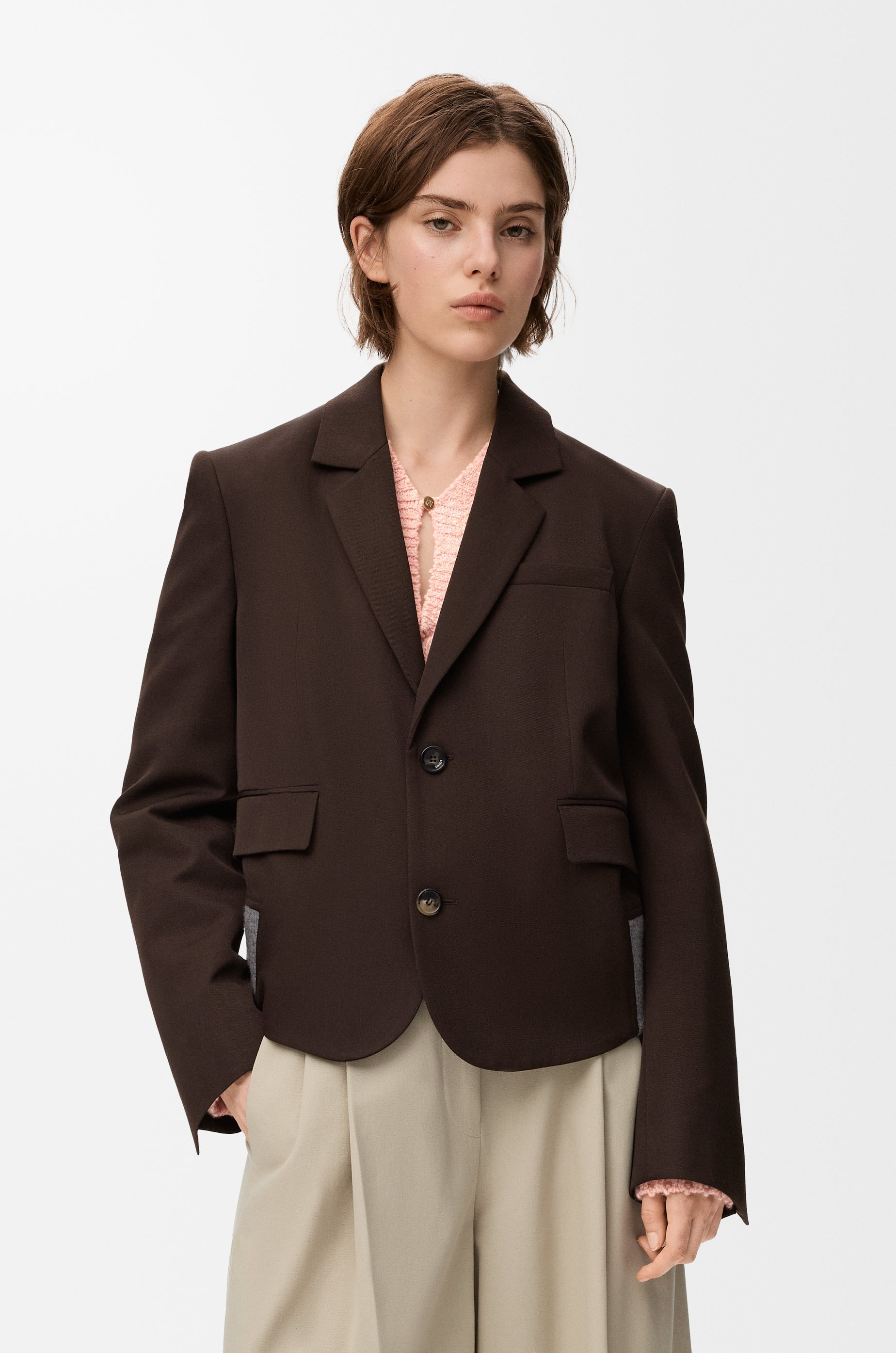 Tailored jacket in wool - 3