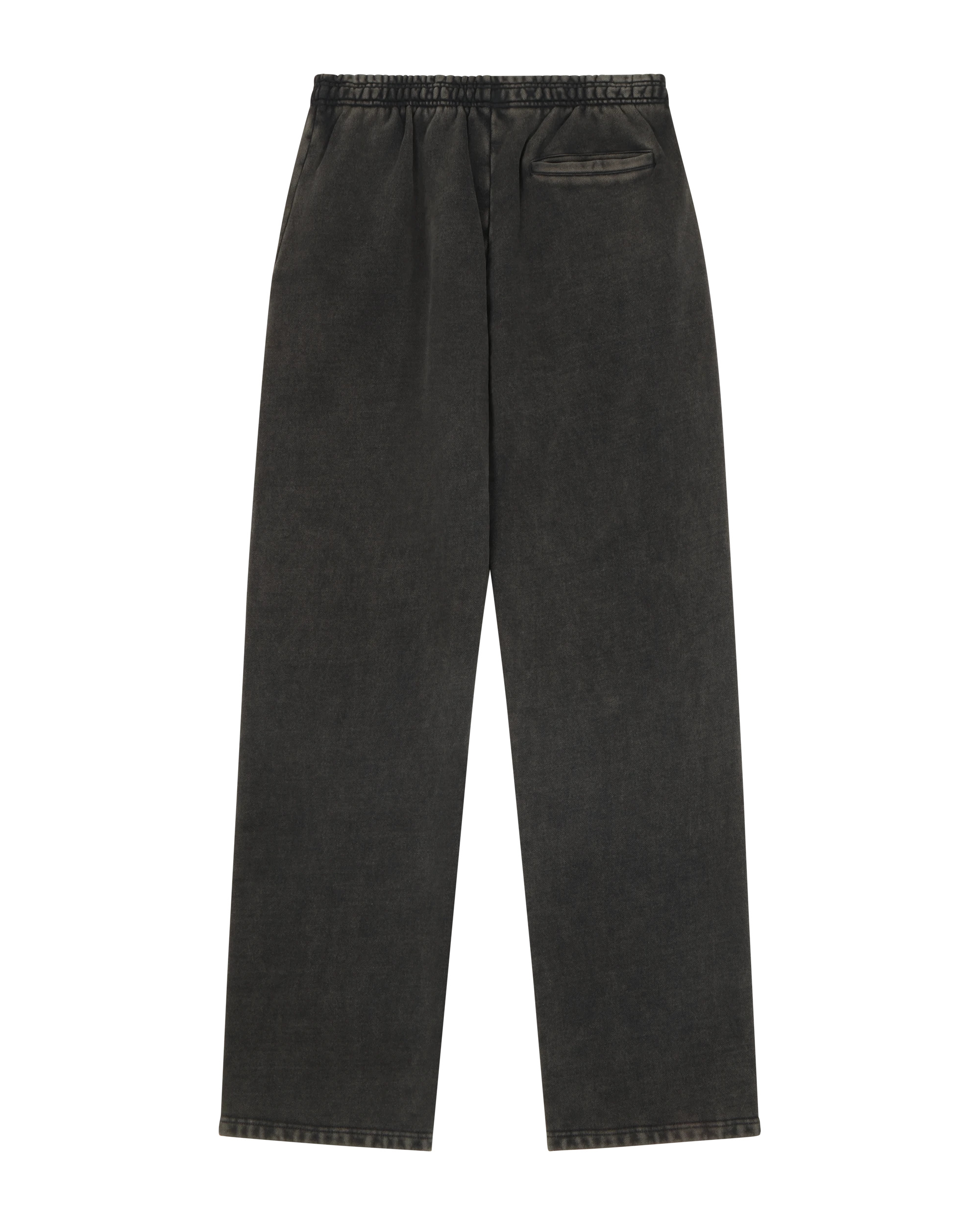 STRAIGHT LEG SWEATPANT WASHED BLACK - 5