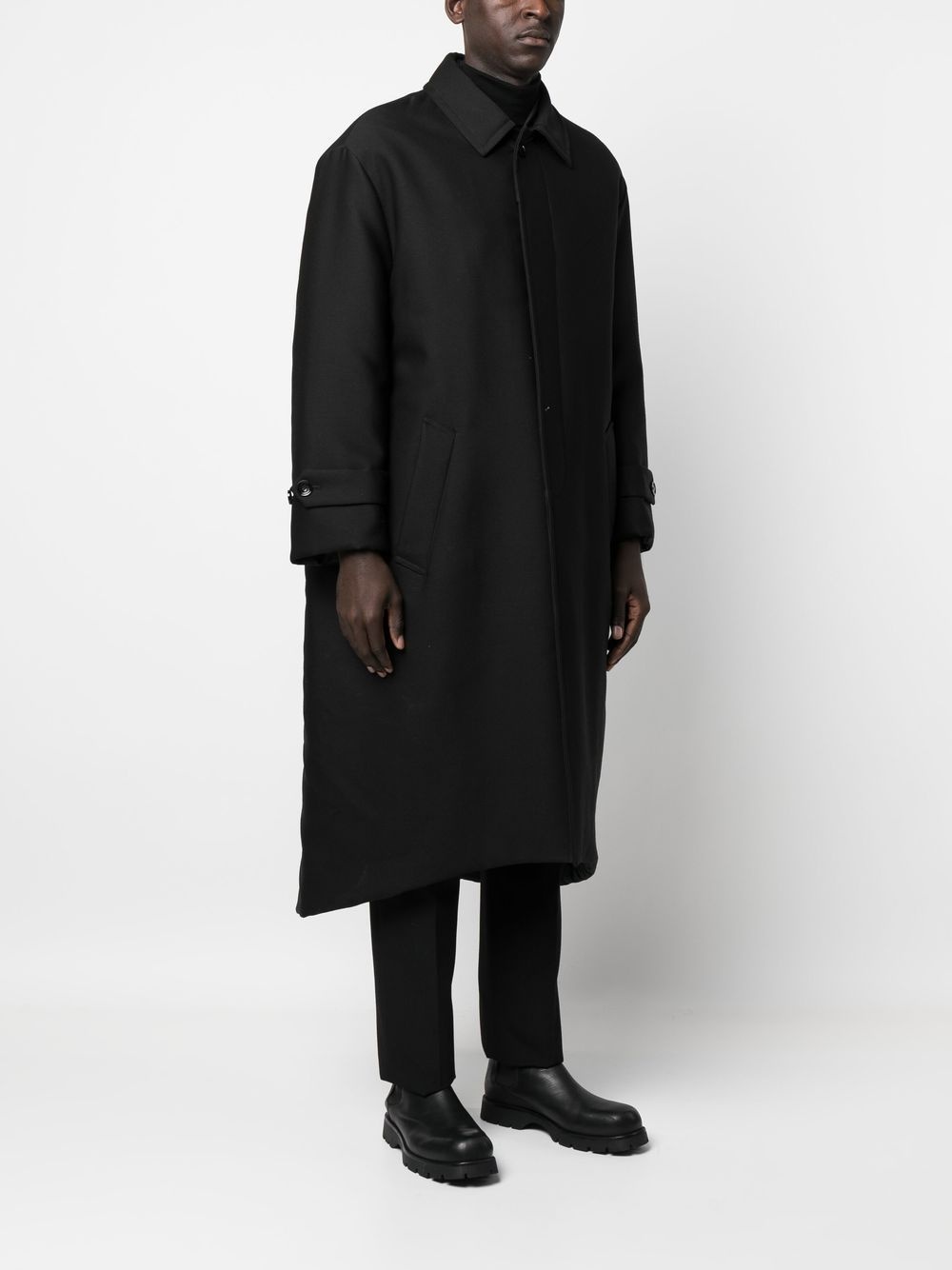 single-breasted coat - 3
