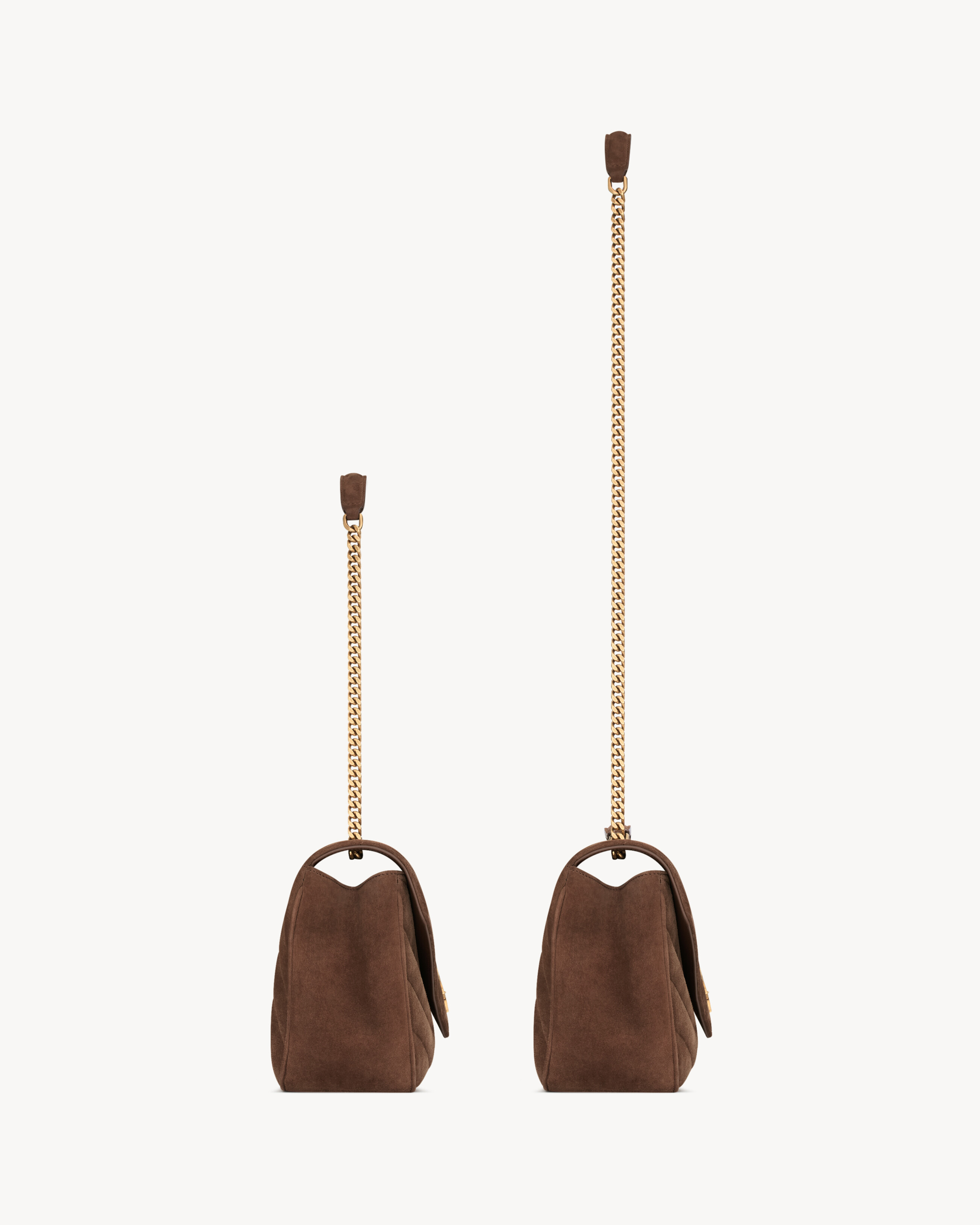 LOULOU MEDIUM IN MATELASSÉ SUEDE - 3