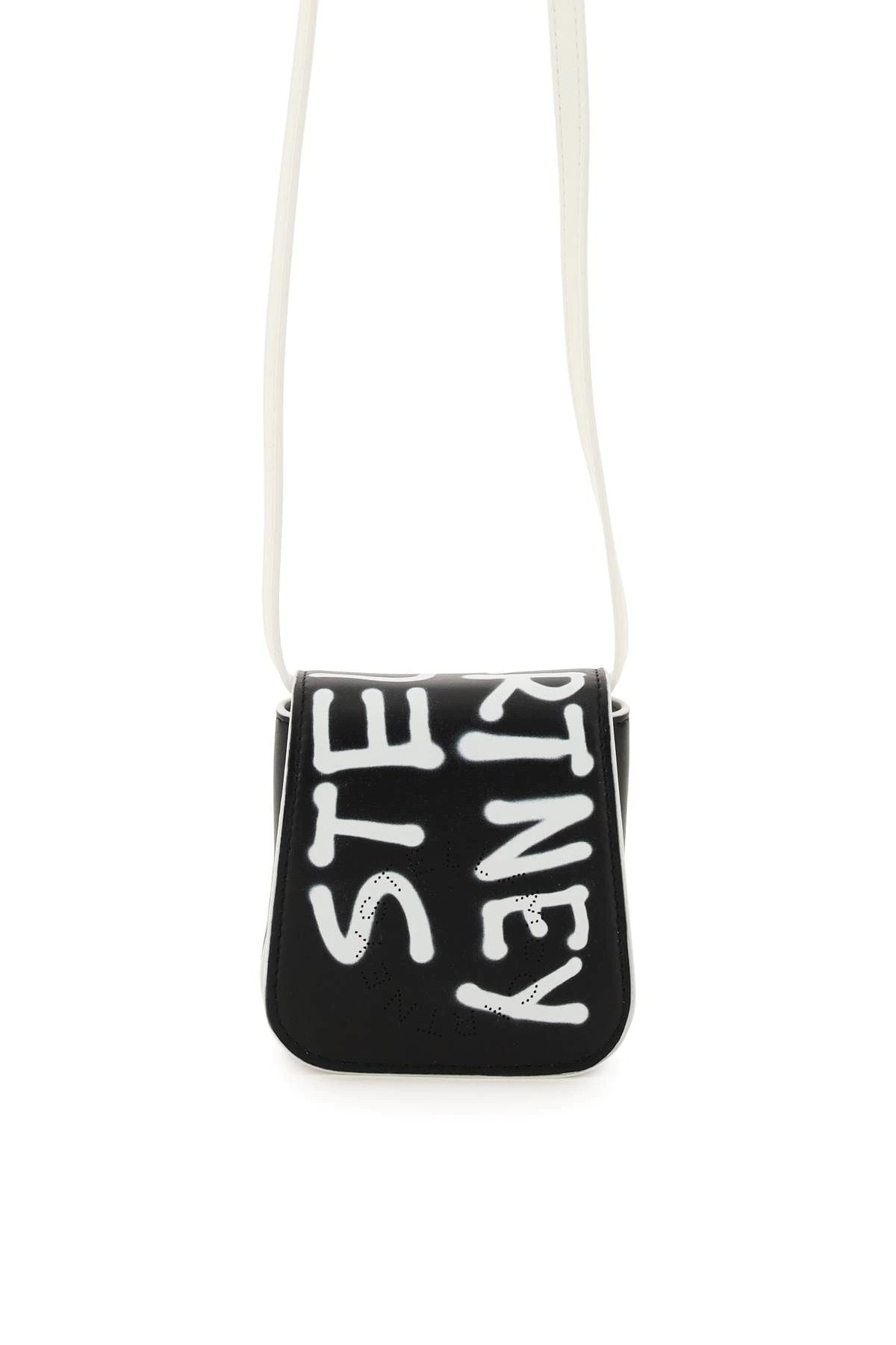 GRAFFITI LOGO COIN PURSE MICRO BAG - 1